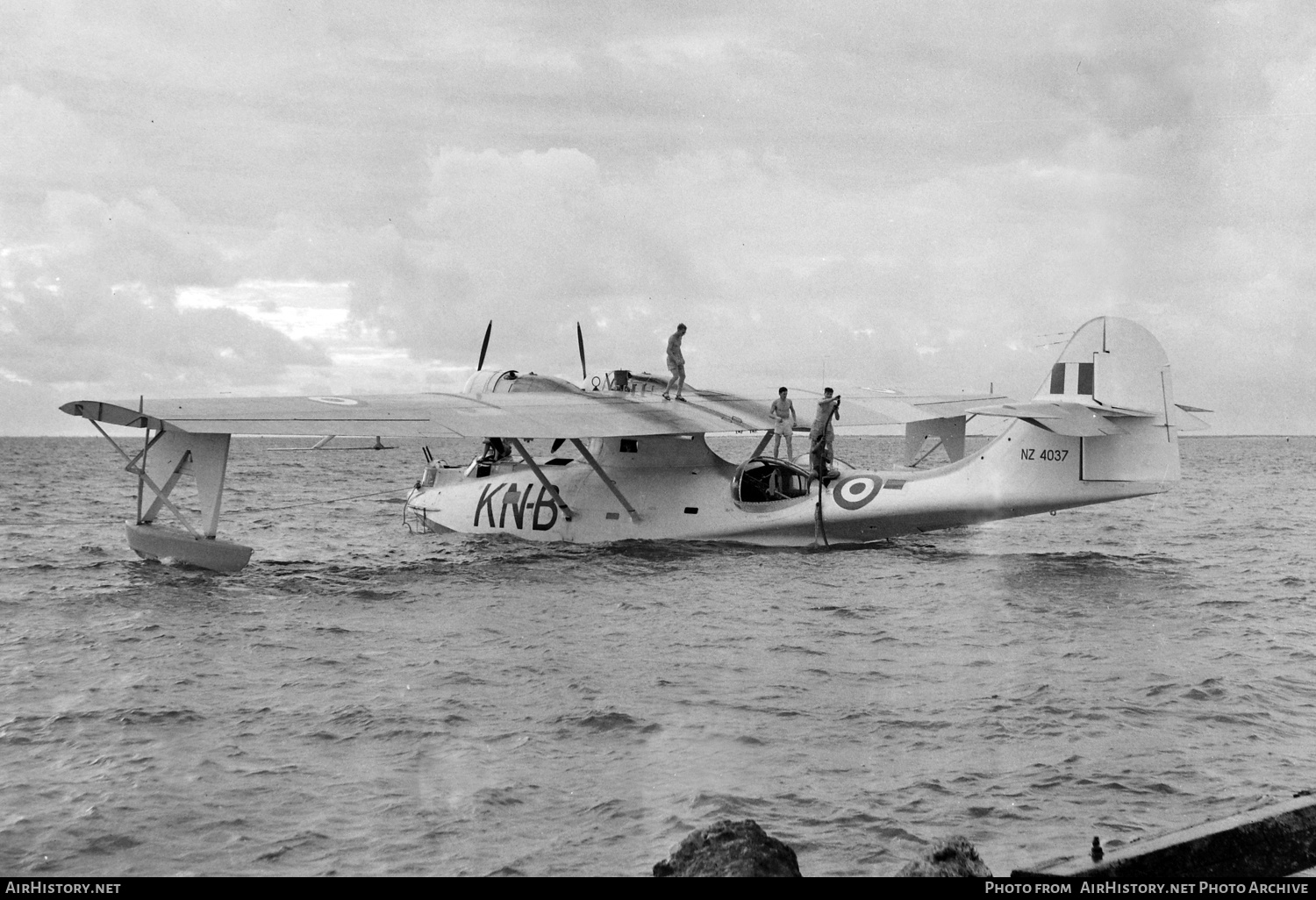 Aircraft Photo of NZ4037 | Consolidated PB2B-1 Canso A | New Zealand - Air Force | AirHistory.net #851718