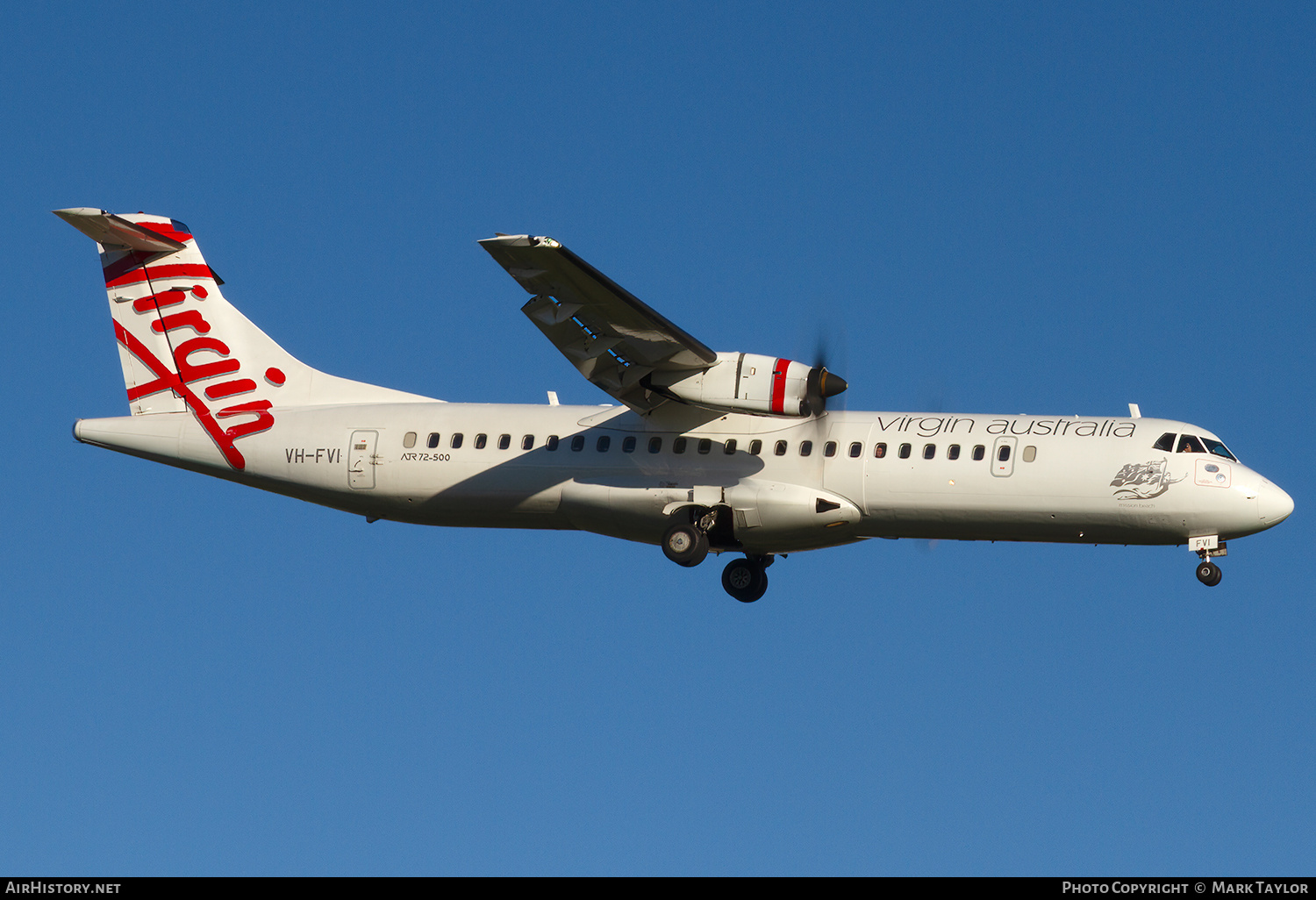Aircraft Photo of VH-FVI | ATR ATR-72-500 (ATR-72-212A) | Virgin Australia Regional Airlines | AirHistory.net #851720