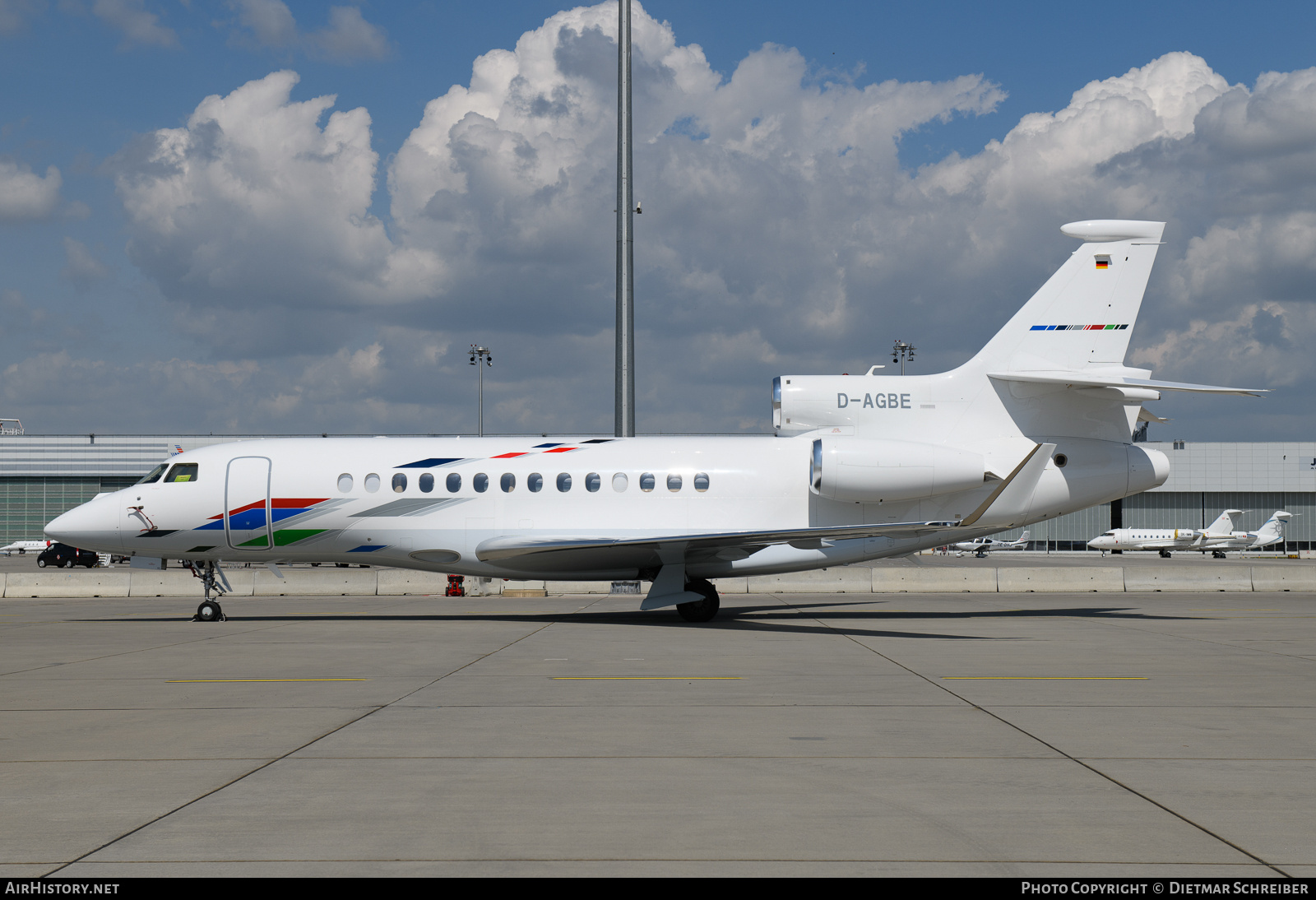 Aircraft Photo of D-AGBE | Dassault Falcon 7X | AirHistory.net #851723