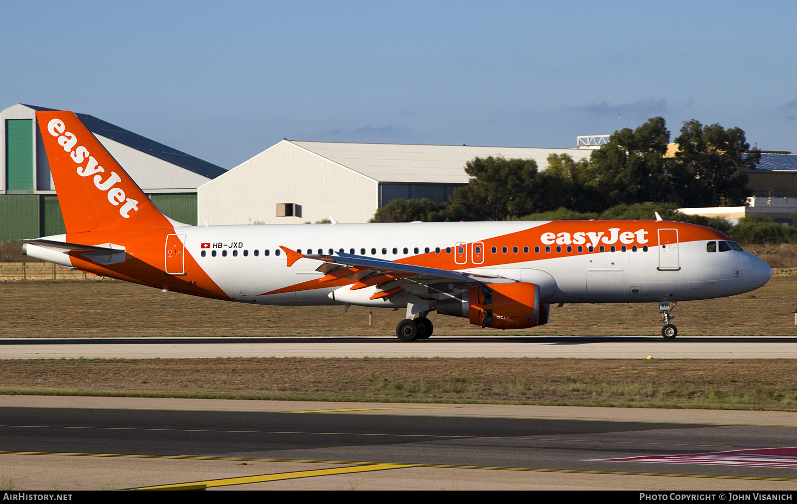 Aircraft Photo of HB-JXD | Airbus A320-214 | EasyJet | AirHistory.net #851724