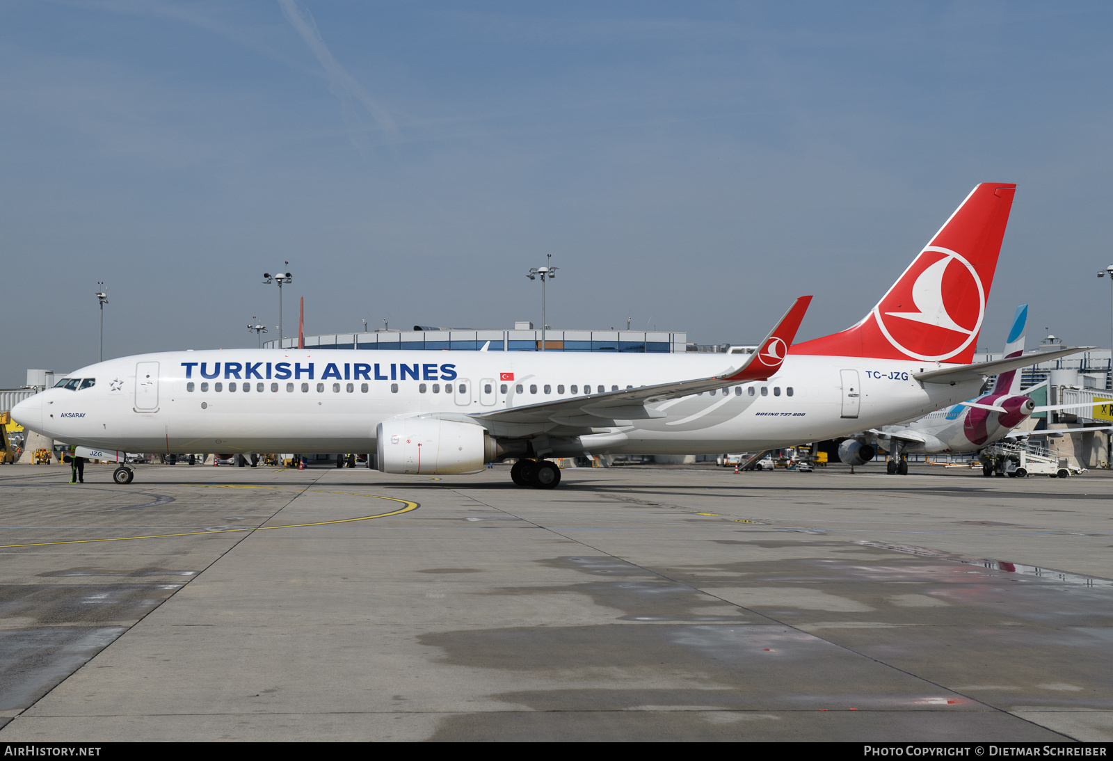 Aircraft Photo of TC-JZG | Boeing 737-8F2 | Turkish Airlines | AirHistory.net #851733