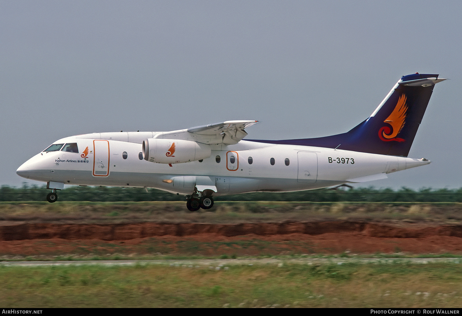 Aircraft Photo of B-3973 | Fairchild Dornier 328-300 328JET | Hainan Airlines | AirHistory.net #851779