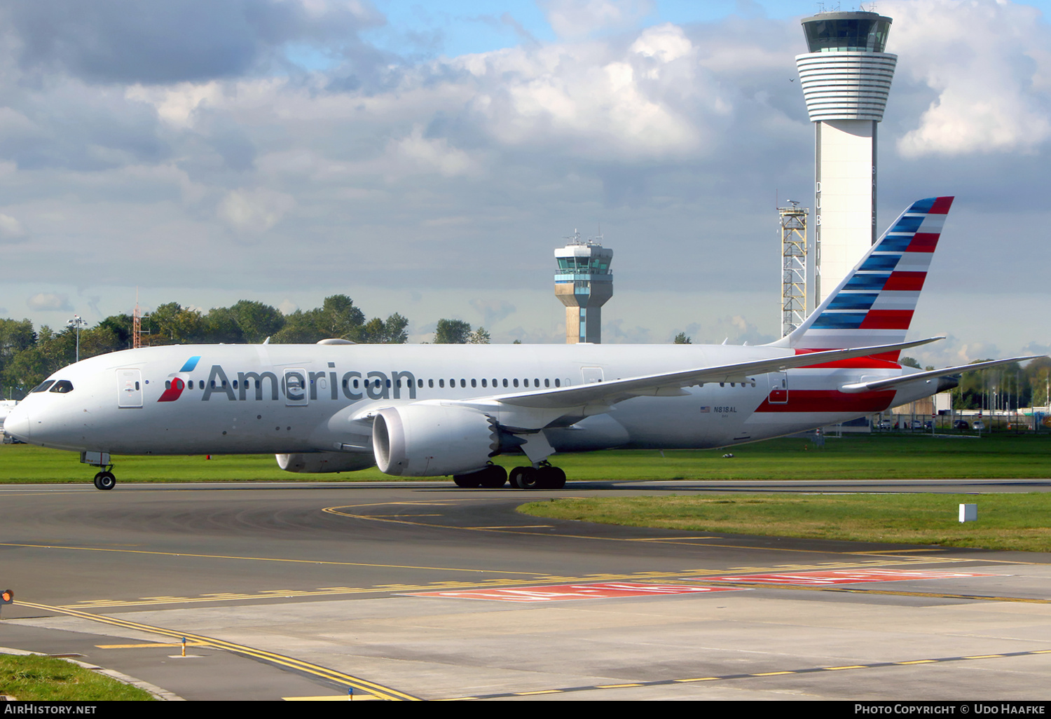 Aircraft Photo of N818AL | Boeing 787-8 Dreamliner | American Airlines | AirHistory.net #851785