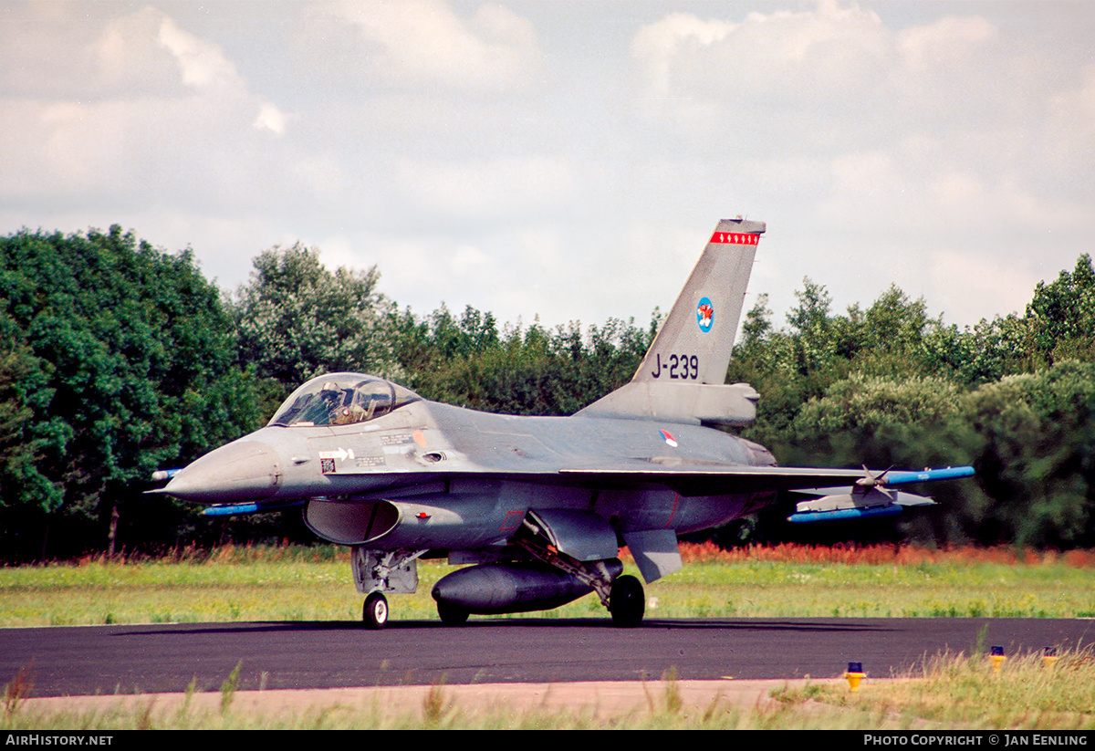 Aircraft Photo of J-239 | General Dynamics F-16A Fighting Falcon | Netherlands - Air Force | AirHistory.net #851813