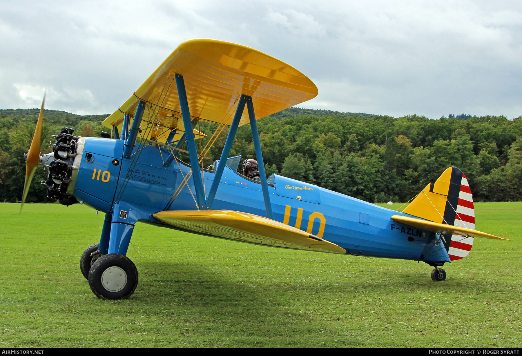 Aircraft Photo of F-AZLN | Boeing PT-17 Kaydet (A75N1) | USA - Air Force | AirHistory.net #851831