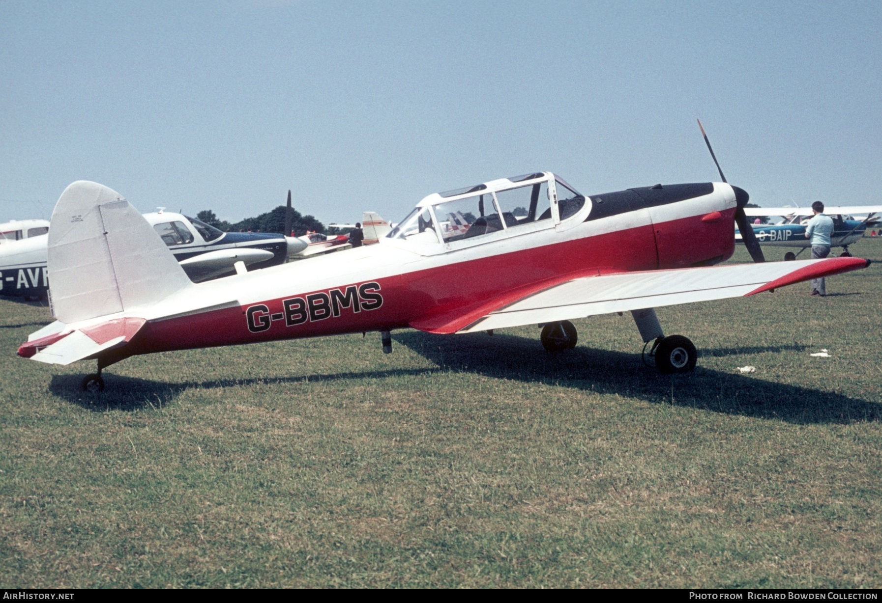 Aircraft Photo of G-BBMS | De Havilland Canada DHC-1 Chipmunk Mk22 | AirHistory.net #851848