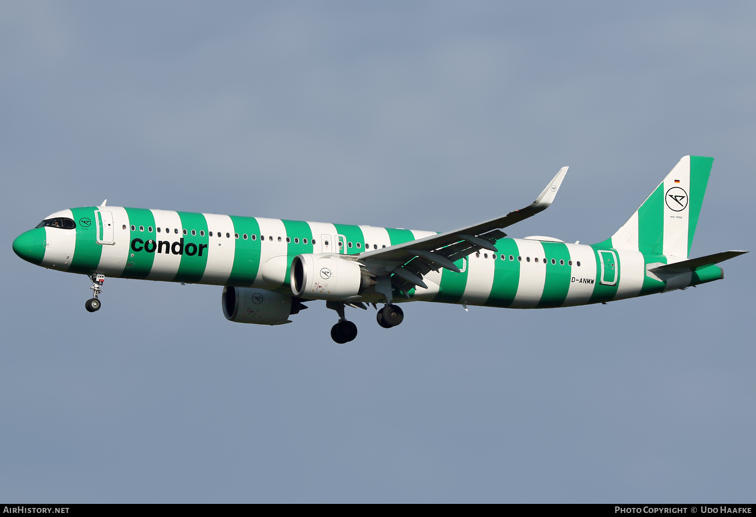 Aircraft Photo of D-ANMW | Airbus A321-271NX | Condor Flugdienst | AirHistory.net #851863