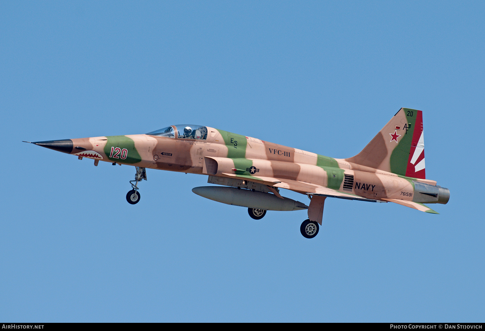 Aircraft Photo of 761591 | Northrop F-5N Tiger II | USA - Navy | AirHistory.net #851869