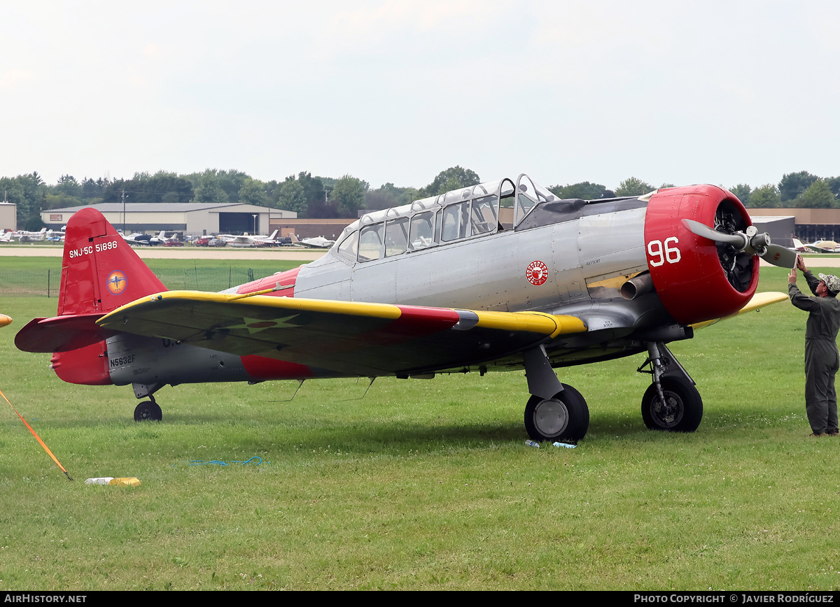 Aircraft Photo of N5632F / 51896 | North American SNJ-5C Texan | USA - Navy | AirHistory.net #851877