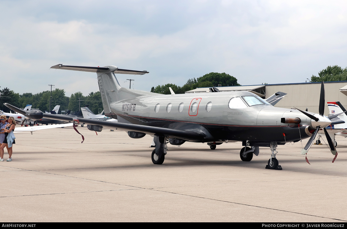 Aircraft Photo of N751FB | Pilatus PC-12/47 | AirHistory.net #851878