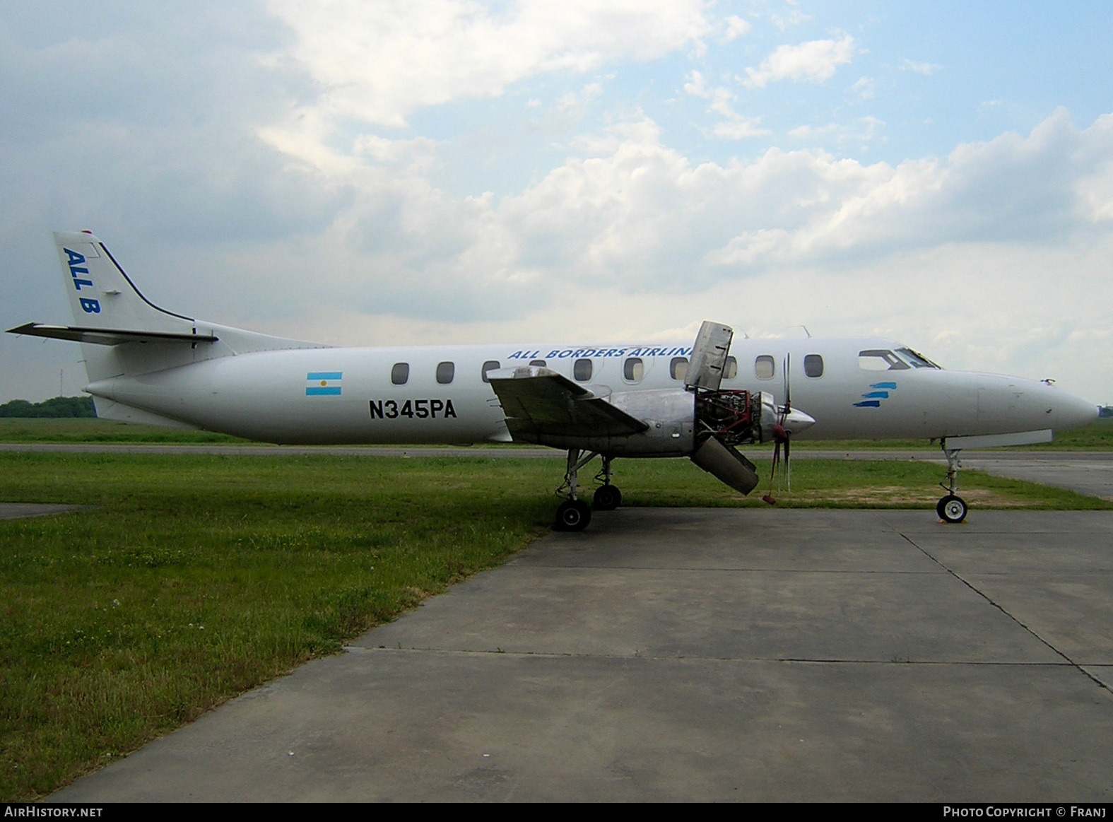 Aircraft Photo of N345PA | Fairchild SA-227AC Metro III | All Borders Airlines | AirHistory.net #851881