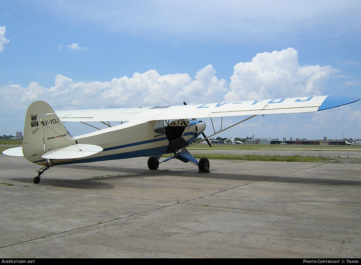 Aircraft Photo of LV-YOJ | Piper PA-11-90 Cub Special | CVSF - Centro de Vuelo San Fernando | AirHistory.net #851884