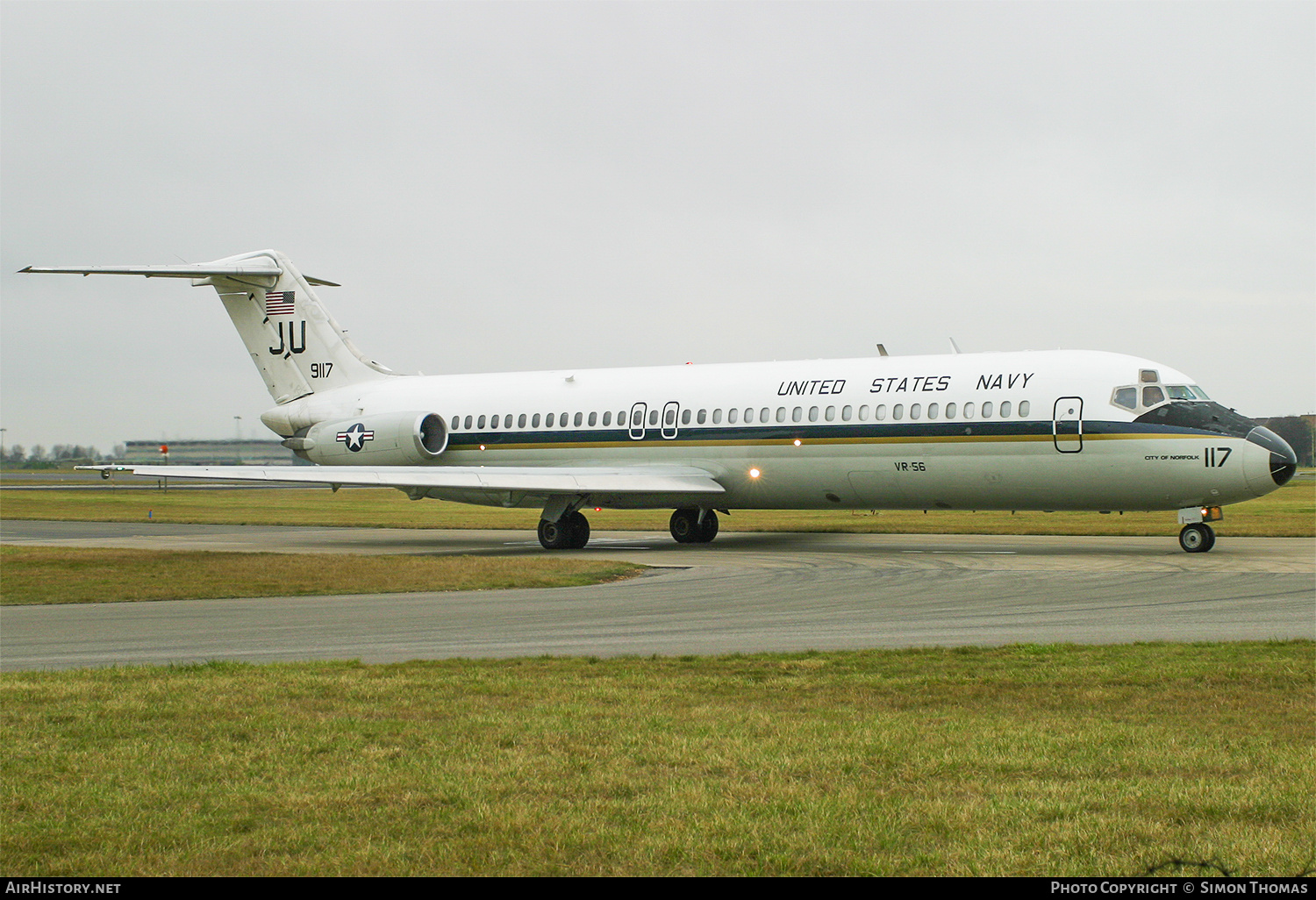 Aircraft Photo of 159117 | McDonnell Douglas C-9B Skytrain II | USA - Navy | AirHistory.net #851897