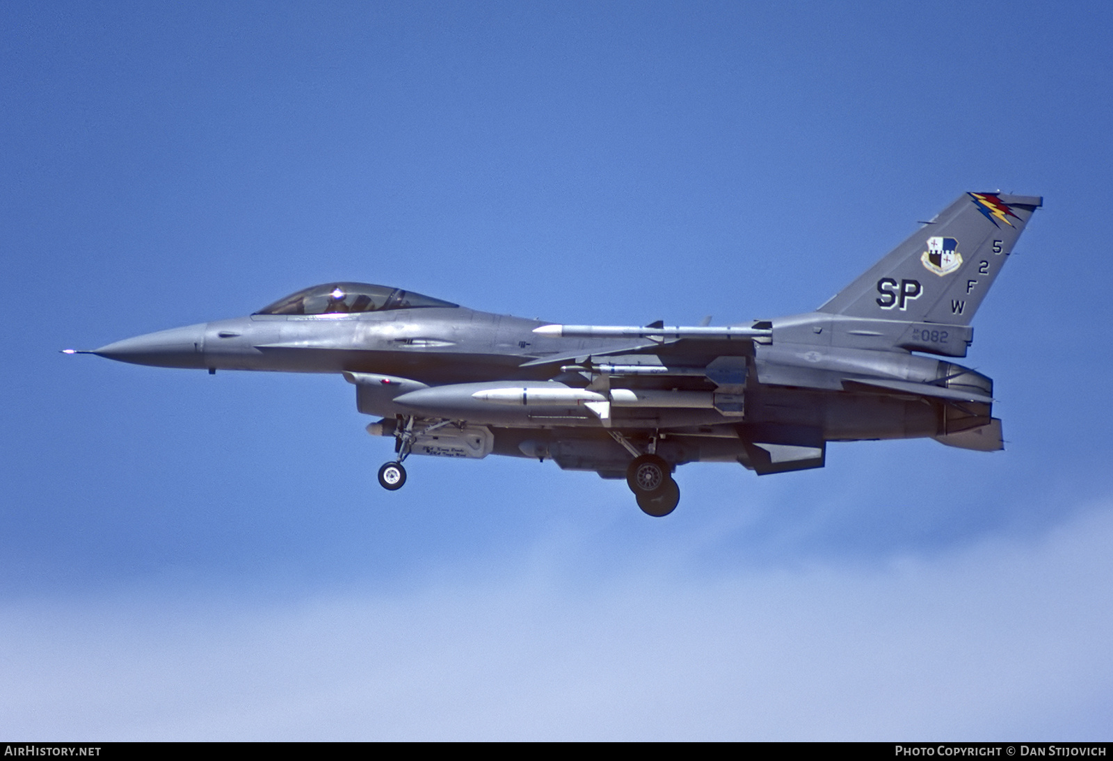 Aircraft Photo of 96-0082 / AF96-082 | Lockheed Martin F-16CJ Fighting Falcon | USA - Air Force | AirHistory.net #851904