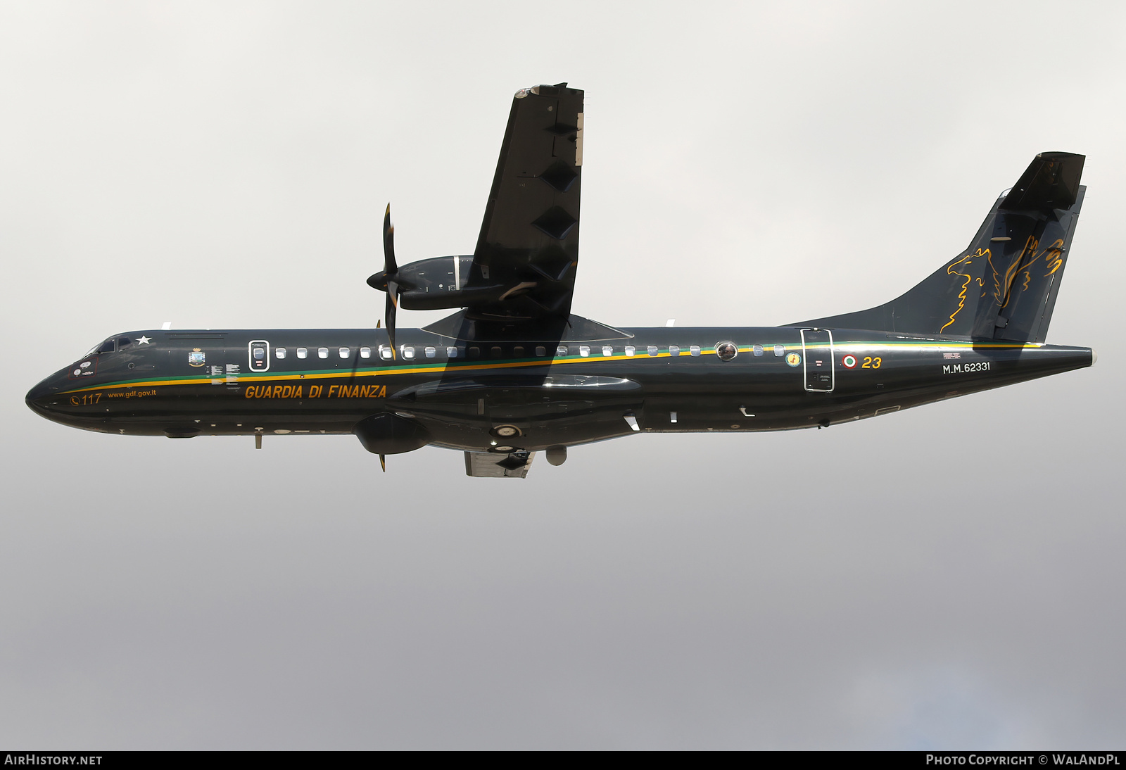 Aircraft Photo of MM62331 | ATR P-72B | Italy - Guardia di Finanza | AirHistory.net #851957