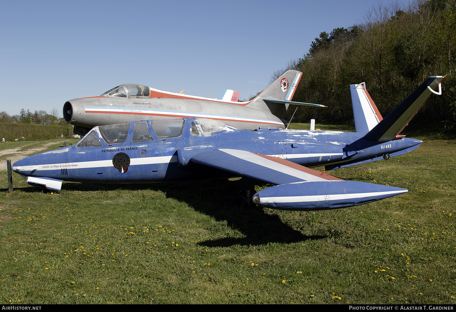 Aircraft Photo of 493 | Fouga CM-170R Magister | France - Air Force | AirHistory.net #851960