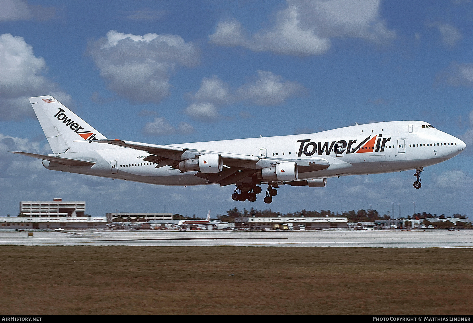 Aircraft Photo of N603FF | Boeing 747-130 | Tower Air | AirHistory.net #851976