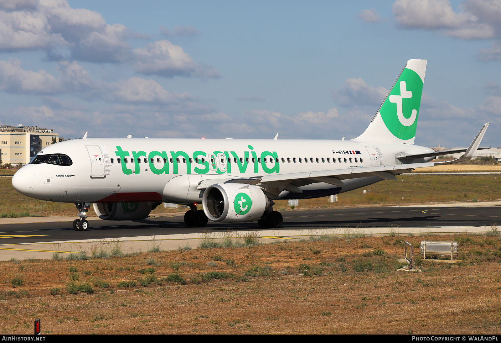 Aircraft Photo of F-HXSM | Airbus A320-252N | Transavia | AirHistory.net #851986