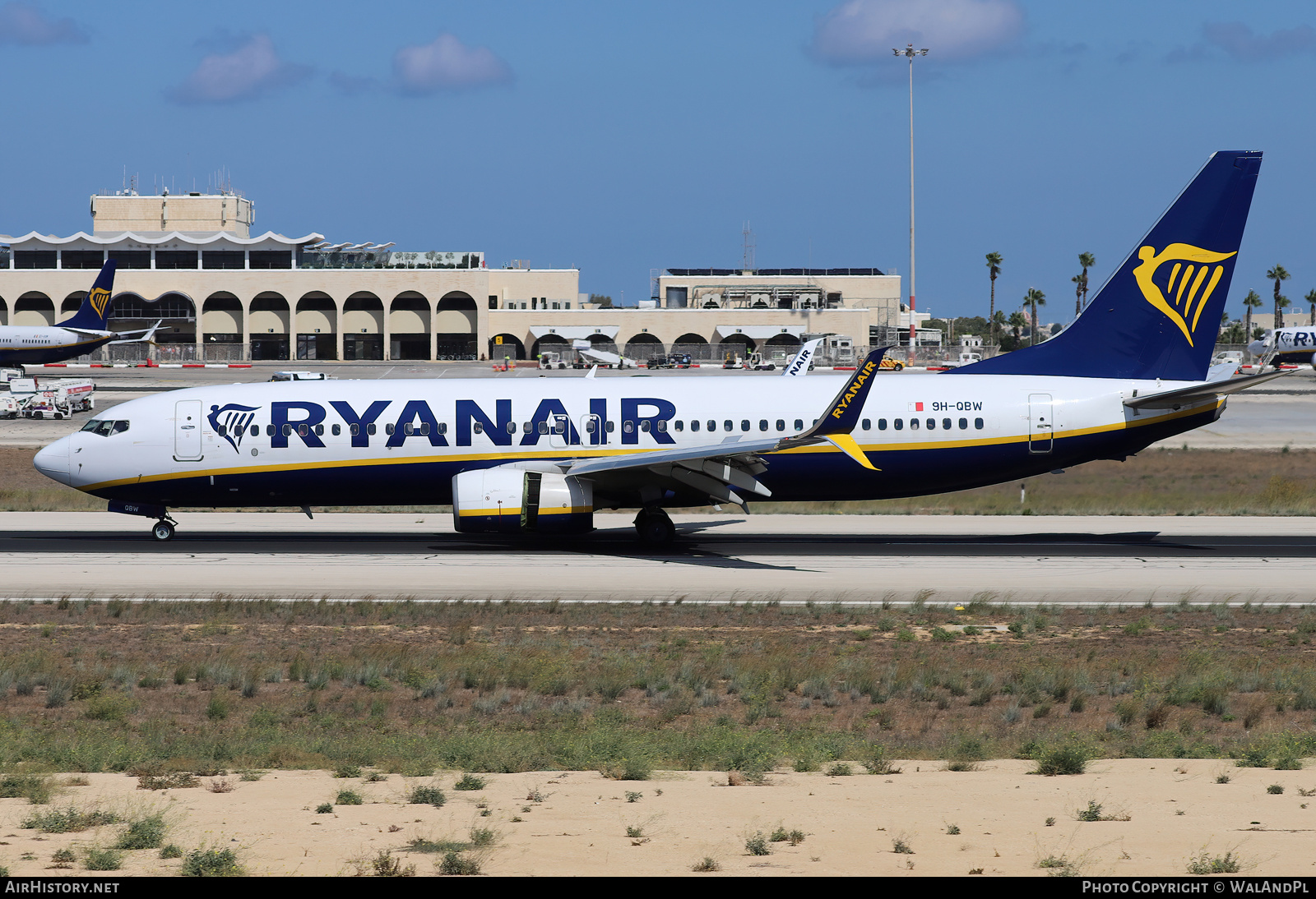 Aircraft Photo of 9H-QBW | Boeing 737-8AS | Ryanair | AirHistory.net #851990