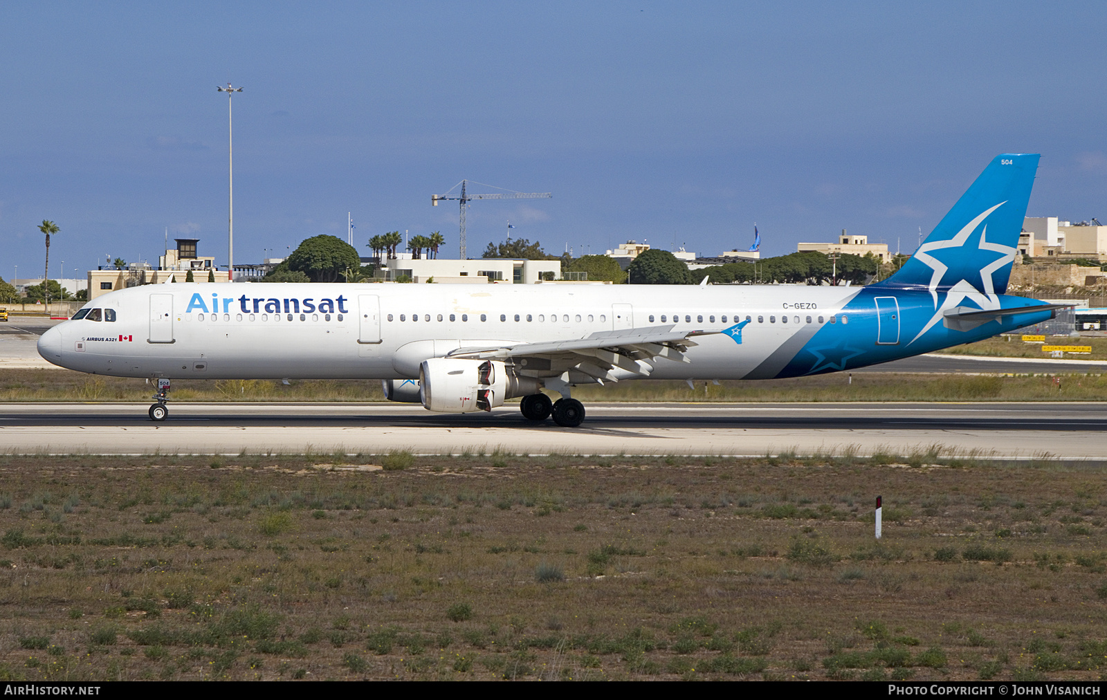 Aircraft Photo of C-GEZO | Airbus A321-211 | Air Transat | AirHistory.net #852021