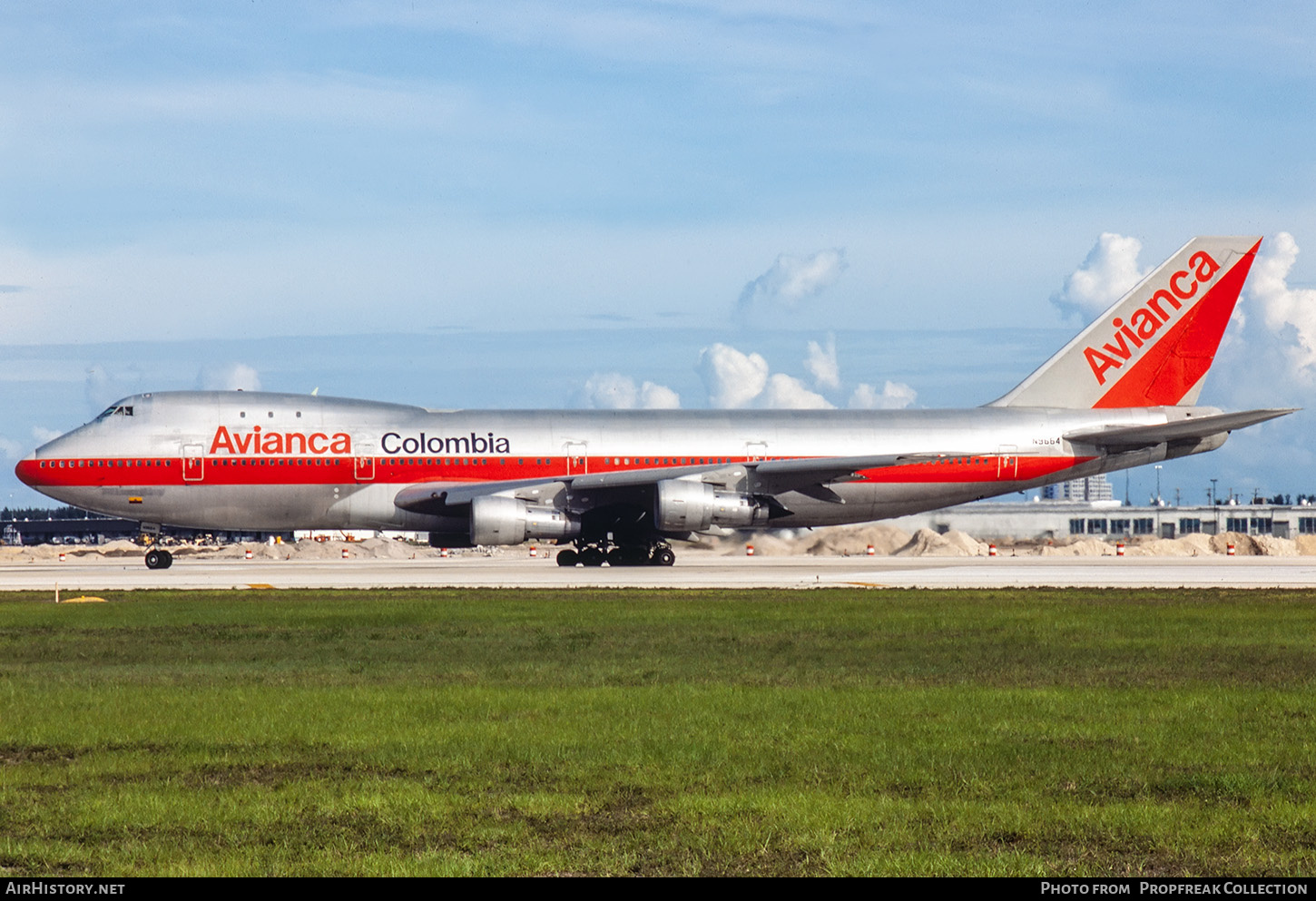 Aircraft Photo of N9664 | Boeing 747-123 | Avianca | AirHistory.net #852046