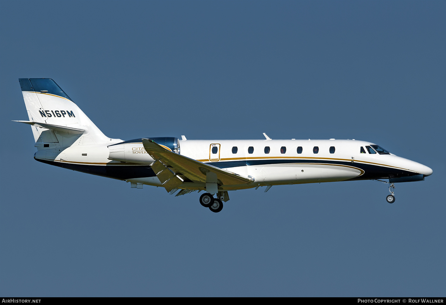 Aircraft Photo of N516PM | Cessna 680 Citation Sovereign+ | AirHistory.net #852051