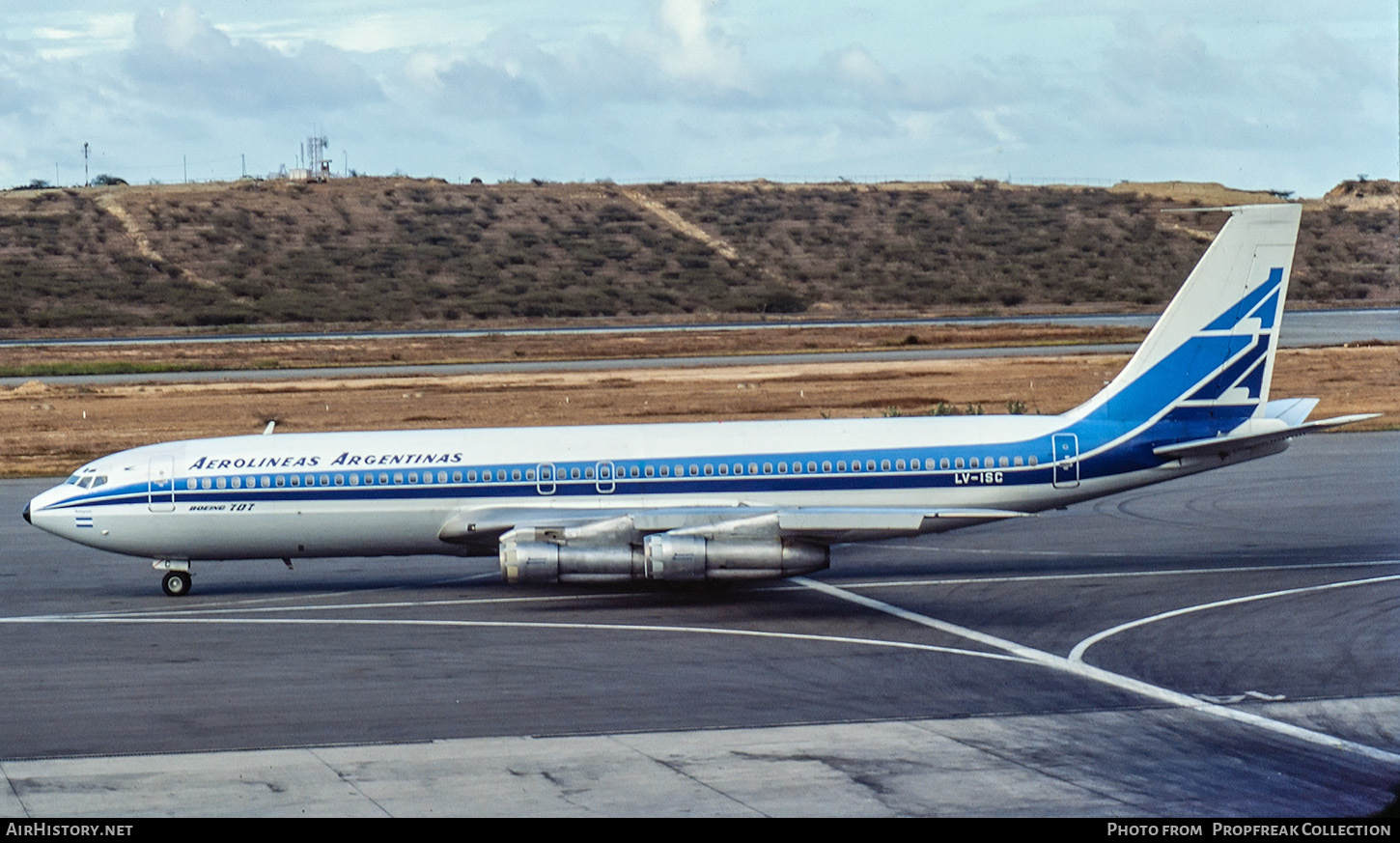 Aircraft Photo of LV-ISC | Boeing 707-387B | Aerolíneas Argentinas | AirHistory.net #852058
