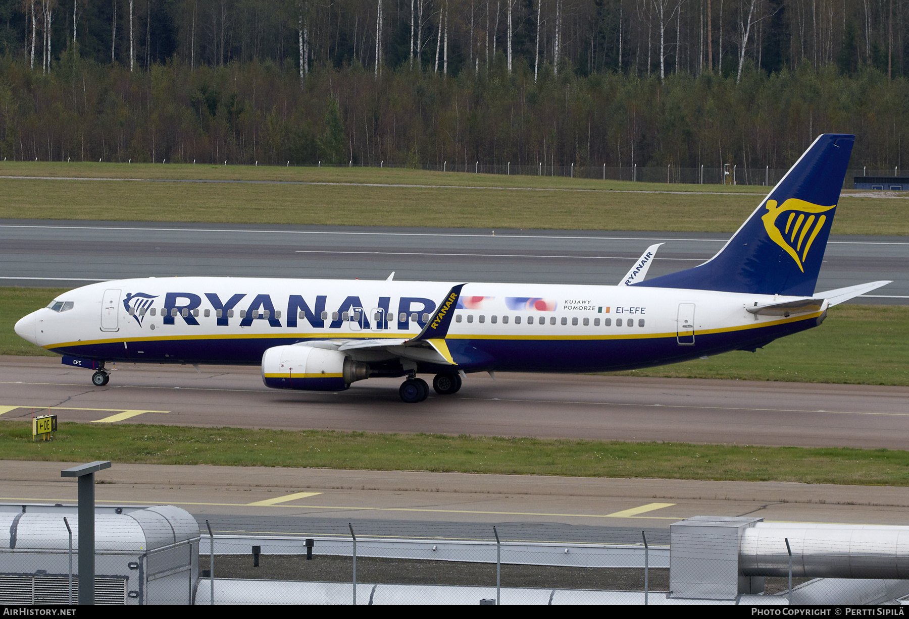 Aircraft Photo of EI-EFE | Boeing 737-8AS | Ryanair | AirHistory.net #852062