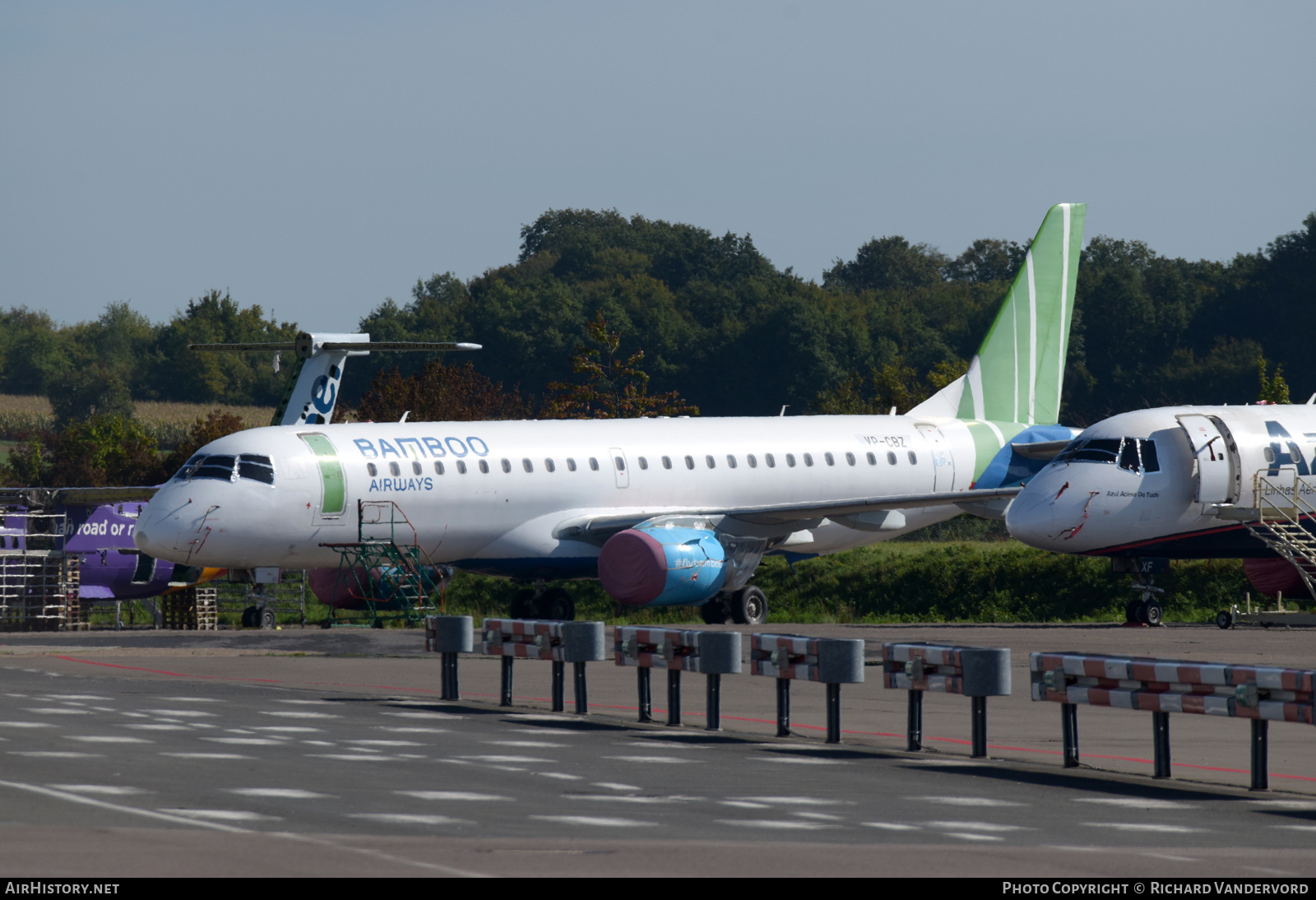 Aircraft Photo of VP-CBZ | Embraer 190LR (ERJ-190-100LR) | Bamboo Airways | AirHistory.net #852080