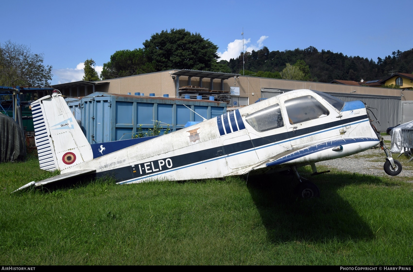 Aircraft Photo of I-ELPO | SIAI-Marchetti S-205-18F | Aero Club Vergiate | AirHistory.net #852085