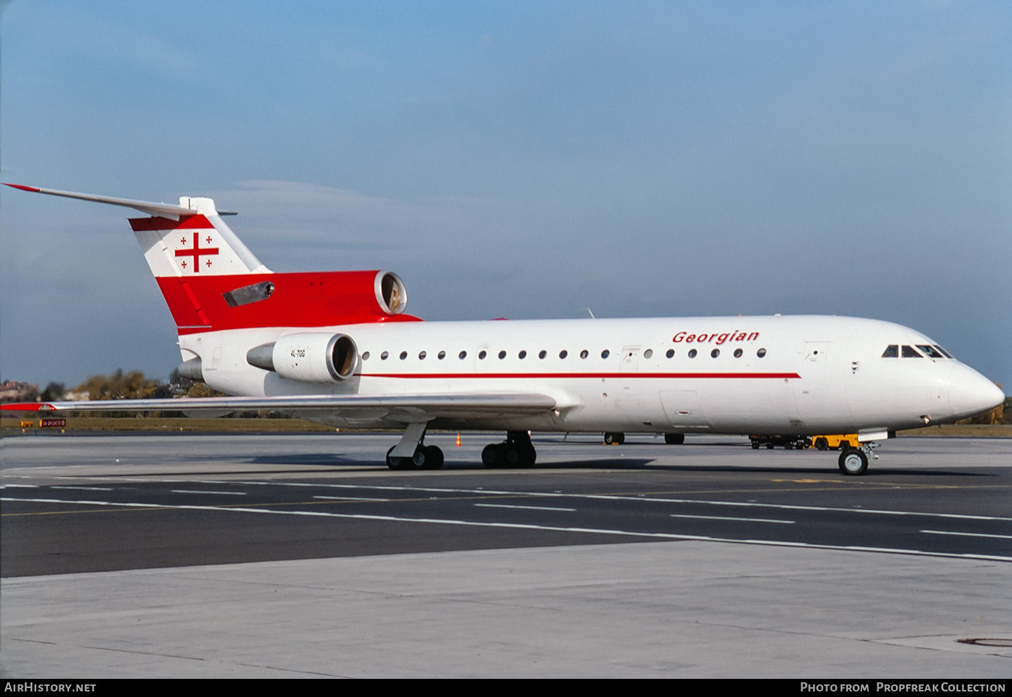 Aircraft Photo of 4L-TGG | Yakovlev Yak-42 | Georgian Airlines | AirHistory.net #852088