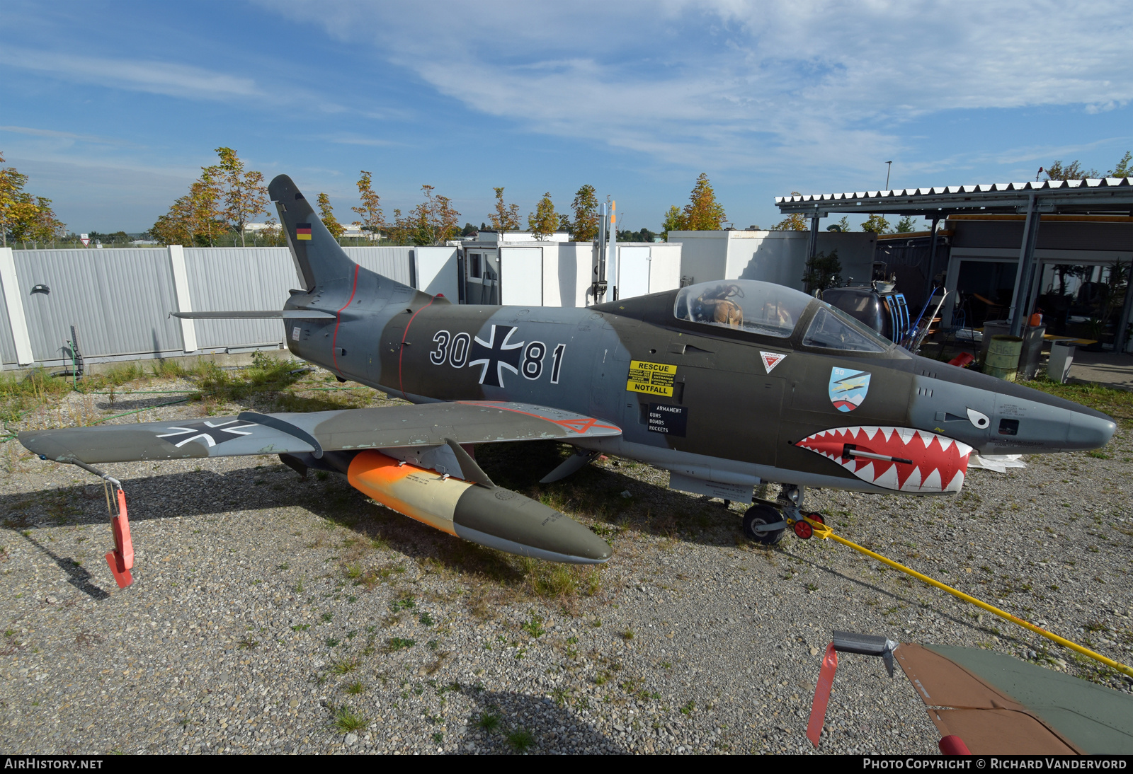 Aircraft Photo of 3081 | Fiat G-91R/3 | Germany - Air Force | AirHistory.net #852090