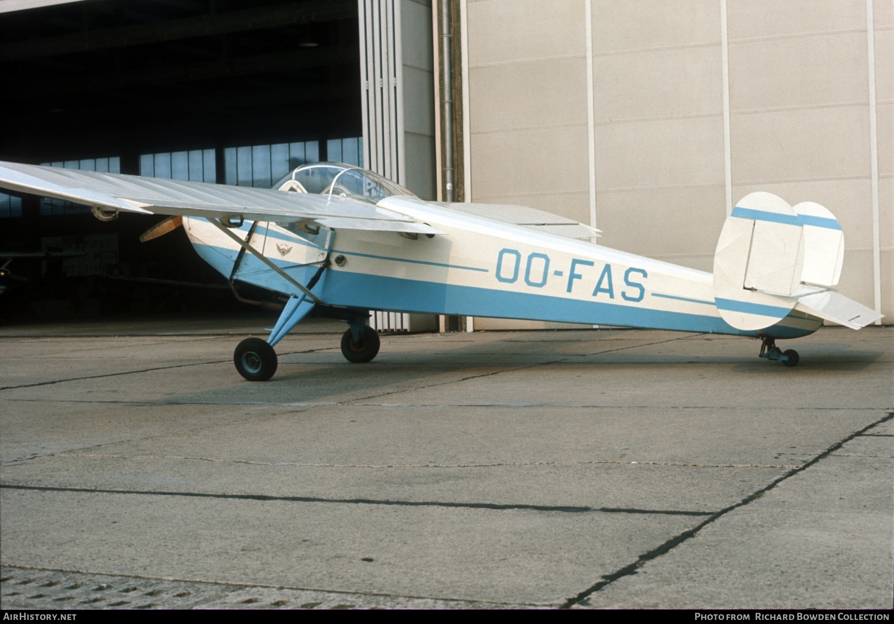 Aircraft Photo of OO-FAS | Nord NC.858D | AirHistory.net #852096