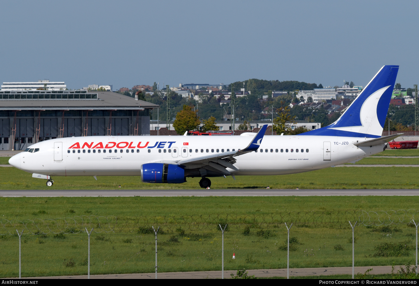 Aircraft Photo of TC-JZO | Boeing 737-8JP | AnadoluJet | AirHistory.net #852115