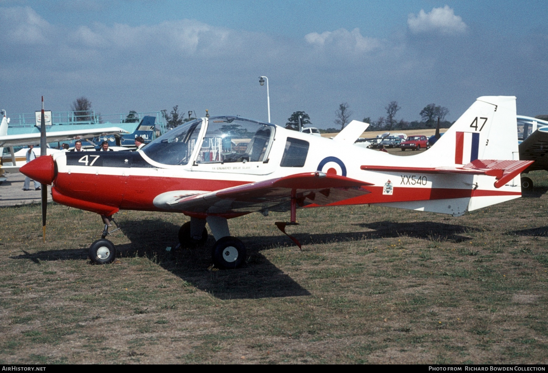 Aircraft Photo of XX540 | Scottish Aviation Bulldog 120/121 | UK - Air Force | AirHistory.net #852130
