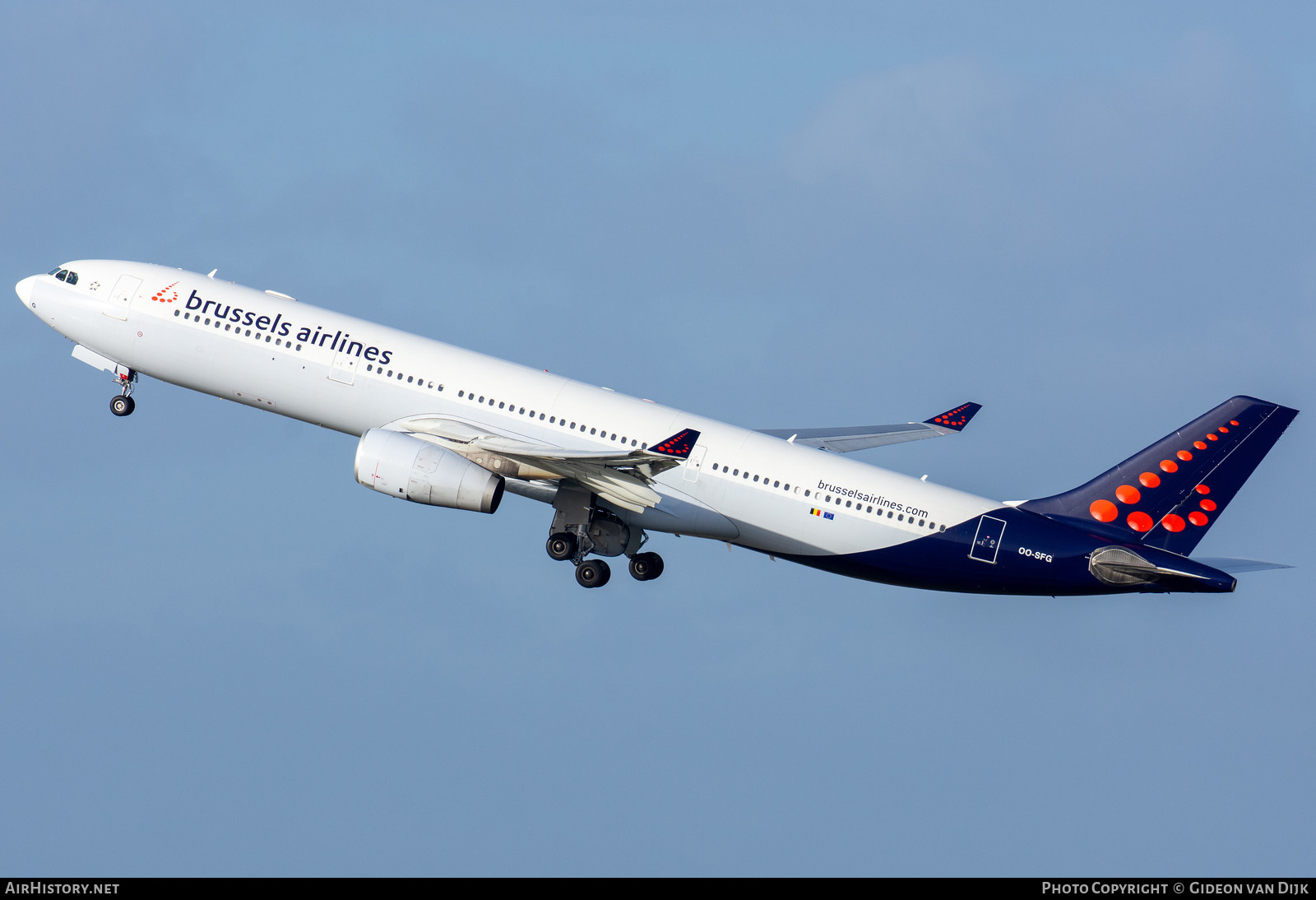 Aircraft Photo of OO-SFG | Airbus A330-343E | Brussels Airlines | AirHistory.net #852137