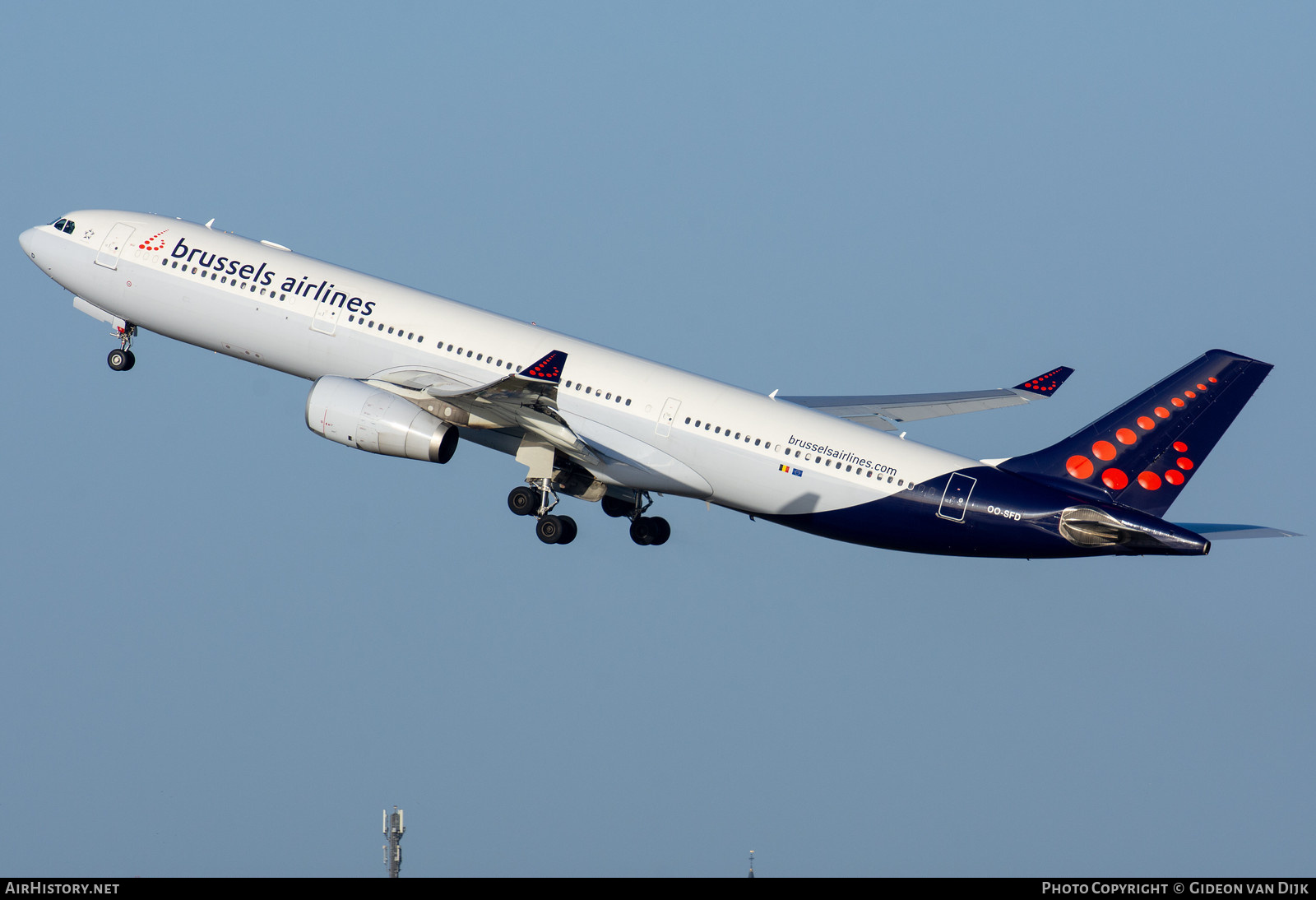 Aircraft Photo of OO-SFD | Airbus A330-342 | Brussels Airlines | AirHistory.net #852144