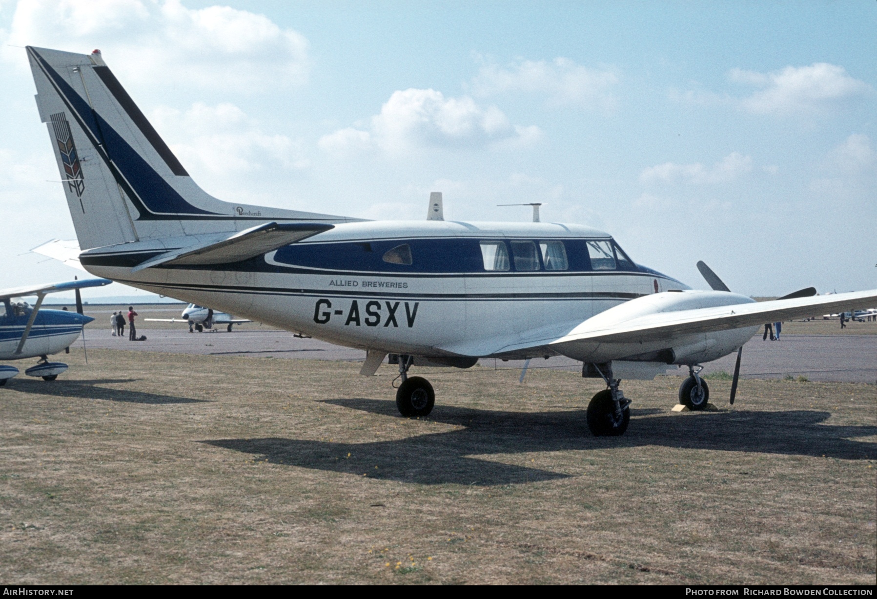 Aircraft Photo of G-ASXV | Beech 65-A80 Queen Air | Allied Breweries | AirHistory.net #852145