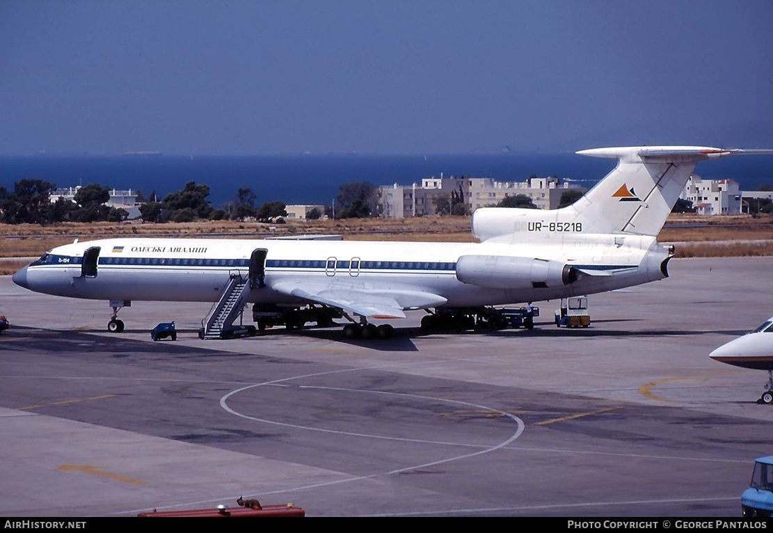 Aircraft Photo of UR-85218 | Tupolev Tu-154B | Odessa Airlines | AirHistory.net #852147
