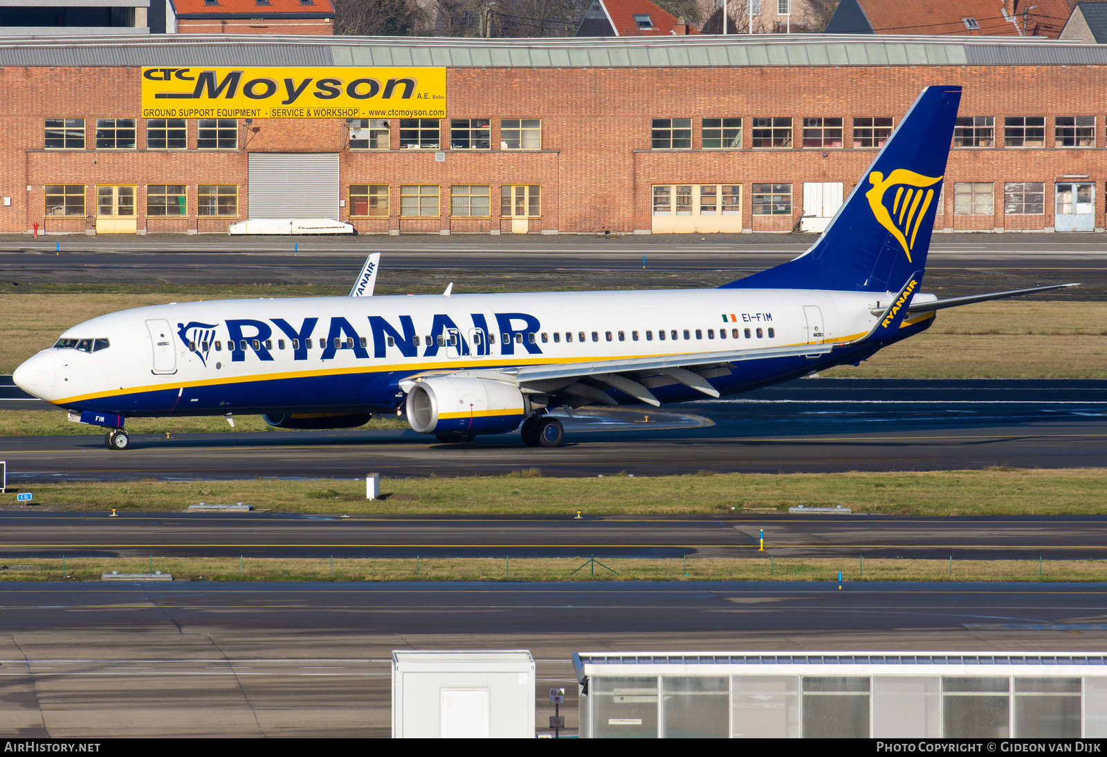 Aircraft Photo of EI-FIM | Boeing 737-8AS | Ryanair | AirHistory.net #852150