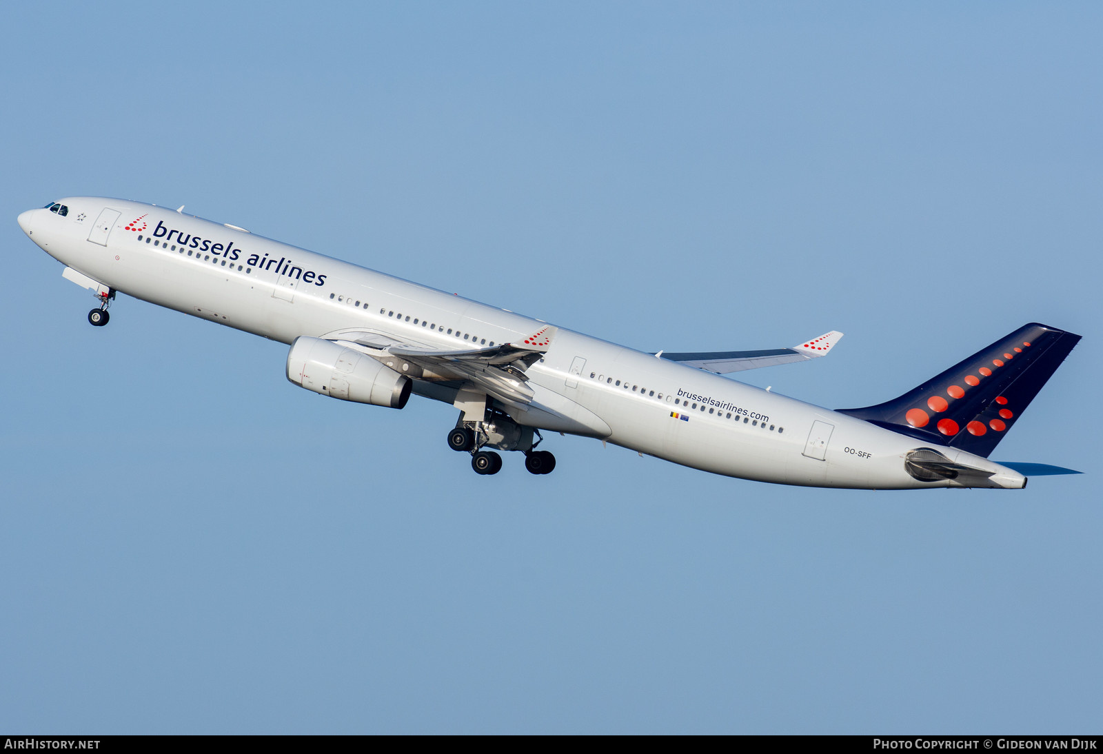 Aircraft Photo of OO-SFF | Airbus A330-343 | Brussels Airlines | AirHistory.net #852161