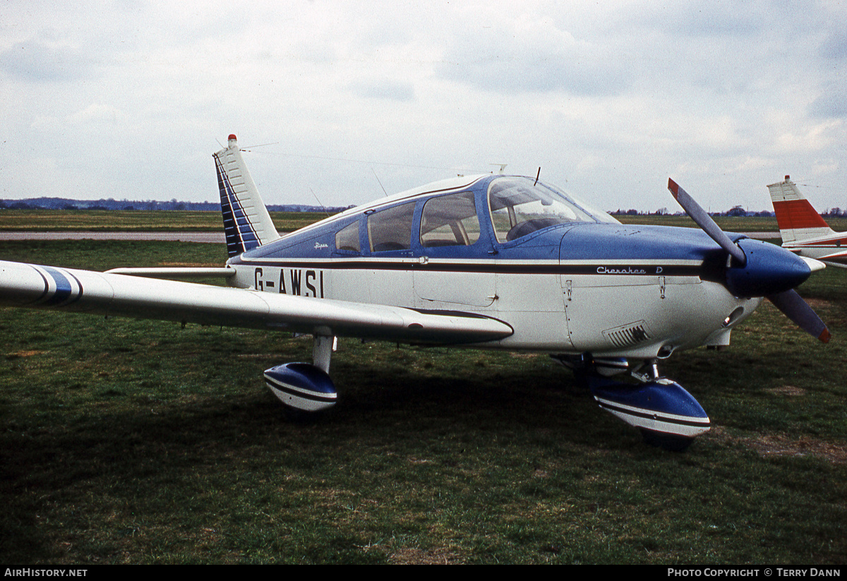 Aircraft Photo of G-AWSL | Piper PA-28-180 Cherokee D | AirHistory.net #852162