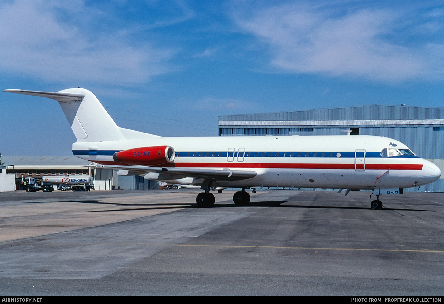 Aircraft Photo of ZS-JAV | Fokker F28-4000 Fellowship | AirHistory.net #852169