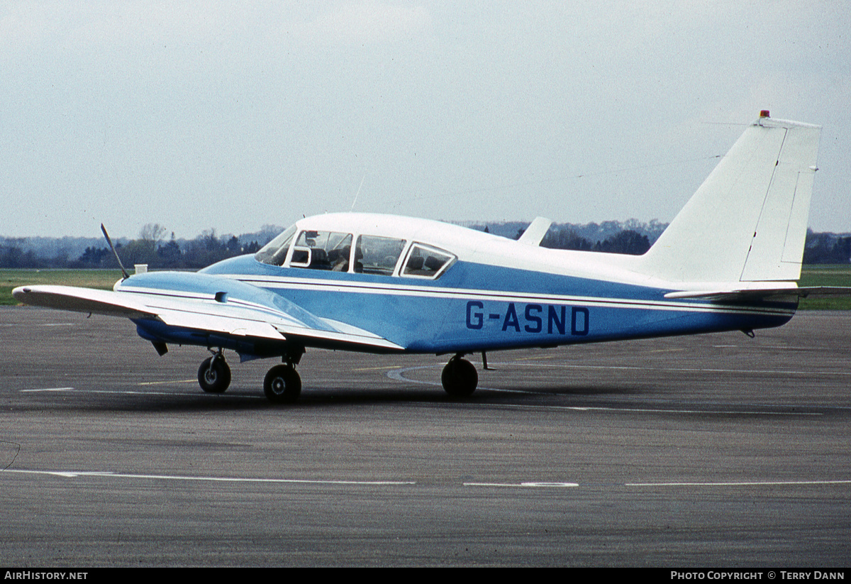 Aircraft Photo of G-ASND | Piper PA-23-250 Aztec | AirHistory.net #852171