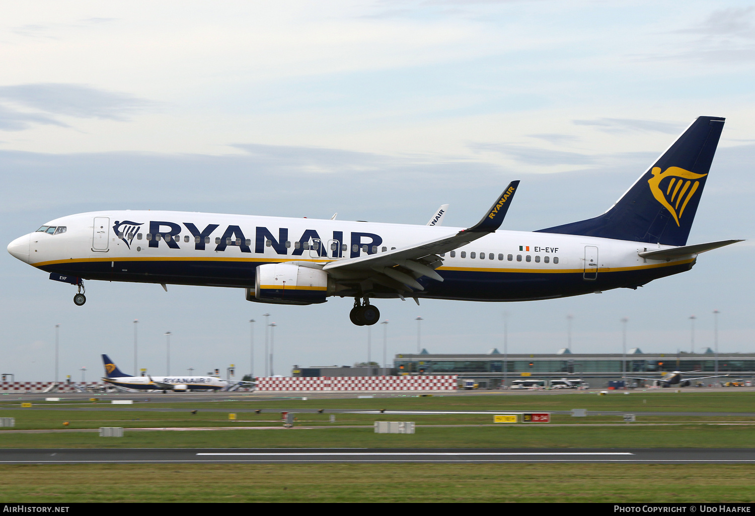 Aircraft Photo of EI-EVF | Boeing 737-8AS | Ryanair | AirHistory.net #852184
