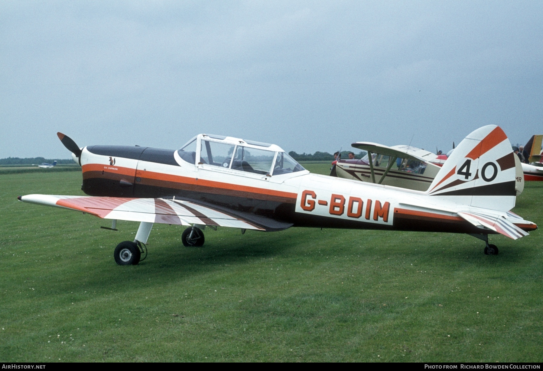 Aircraft Photo of G-BDIM | De Havilland Canada DHC-1 Chipmunk Mk22 | AirHistory.net #852185