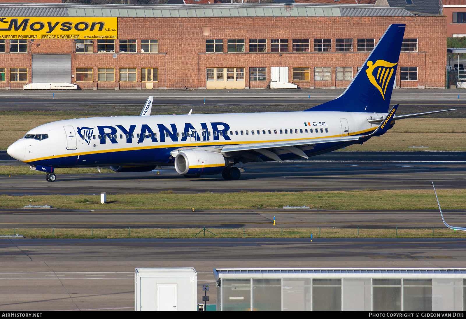 Aircraft Photo of EI-FRL | Boeing 737-8AS | Ryanair | AirHistory.net #852203