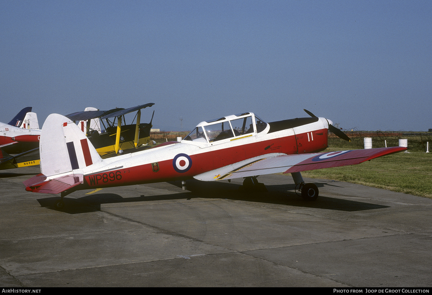 Aircraft Photo of WP896 | De Havilland DHC-1 Chipmunk T10 | UK - Air Force | AirHistory.net #852236