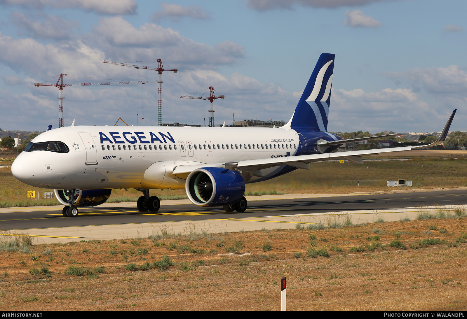 Aircraft Photo of SX-NER | Airbus A320-271N | Aegean Airlines | AirHistory.net #852248