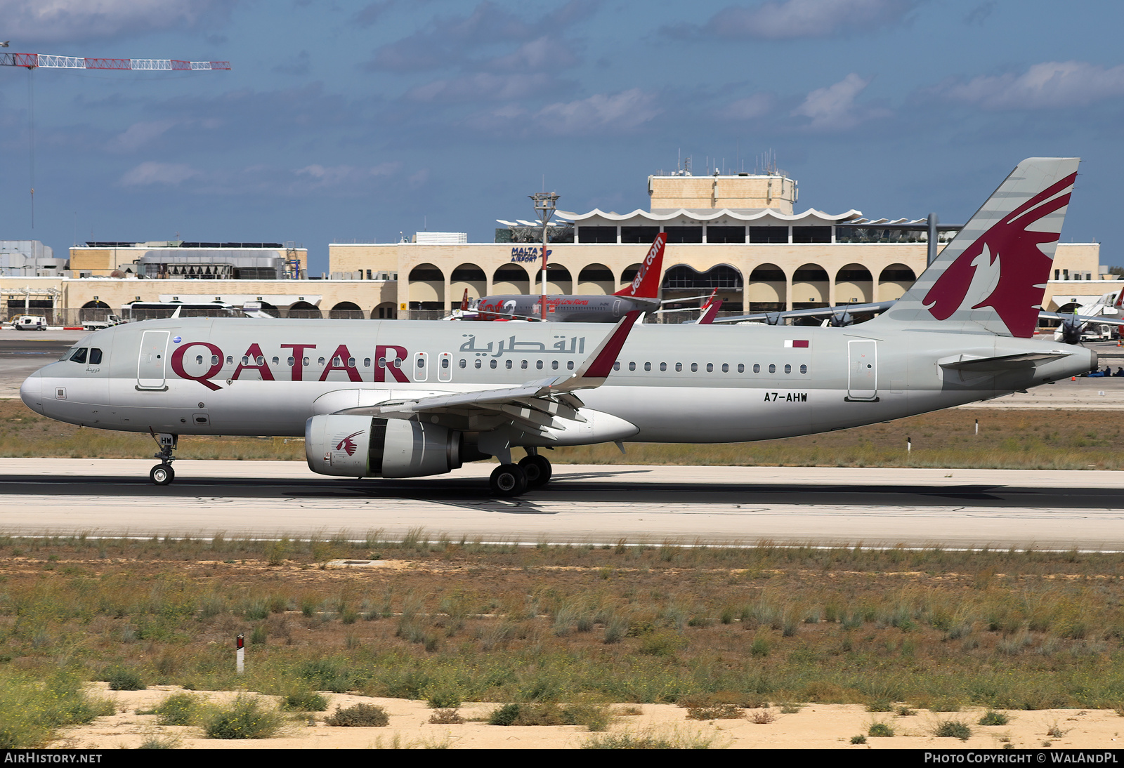 Aircraft Photo of A7-AHW | Airbus A320-232 | Qatar Airways | AirHistory.net #852252